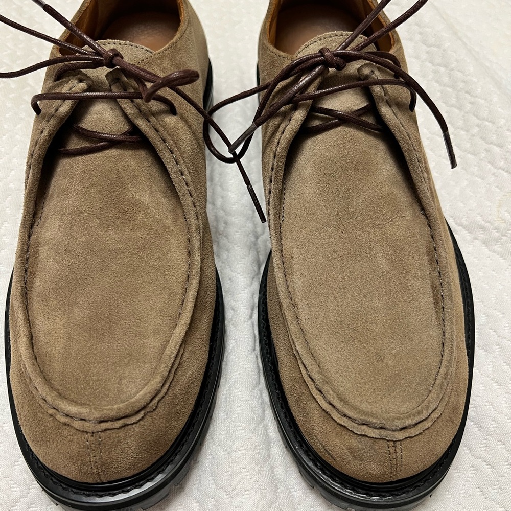 Men's Tan Suede Shoes Aquatalia
